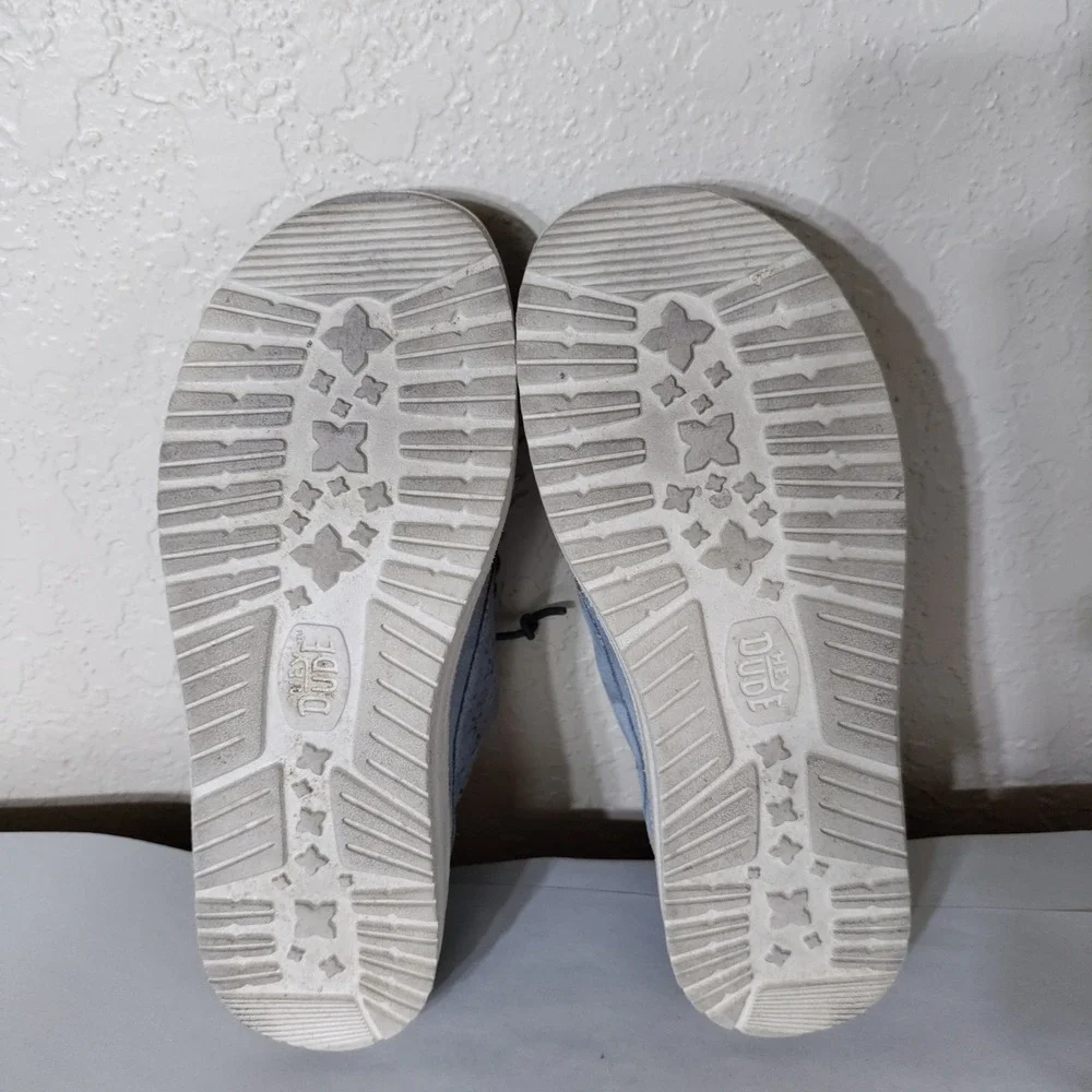 Hey Dude Wendy Mid Suede Boho Grey Chukka Boots 40942-030 Womens 6